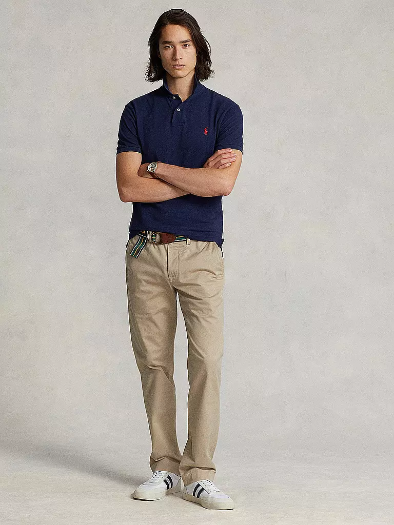 POLO RALPH LAUREN | Poloshirt Coupe Slim Personnalisée | Bleu foncé