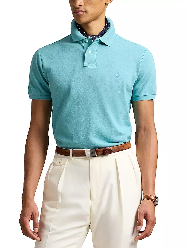 POLO RALPH LAUREN | Poloshirt Coupe Slim Personnalisée | türkis