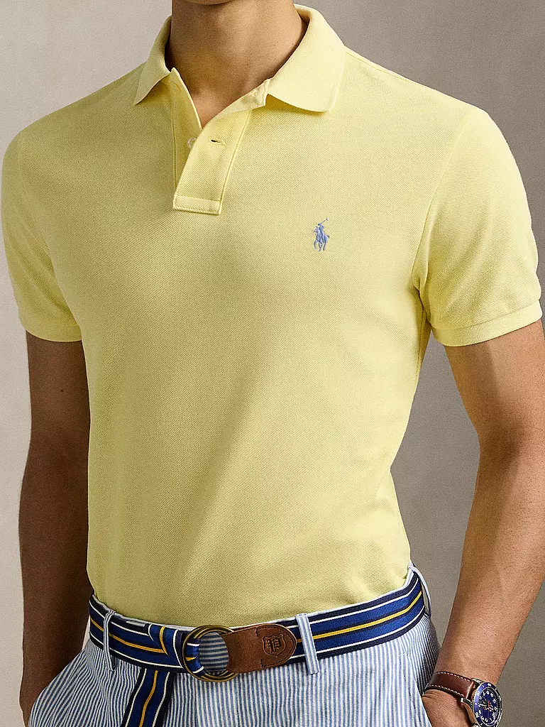 POLO RALPH LAUREN | Poloshirt Coupe Slim Personnalisée | gelb
