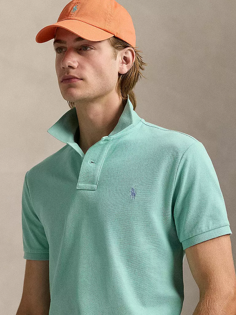 POLO RALPH LAUREN | Poloshirt Coupe Slim Personnalisée | mint