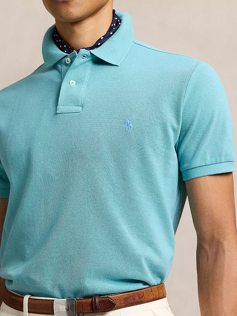 POLO RALPH LAUREN | Poloshirt Coupe Slim Personnalisée | türkis