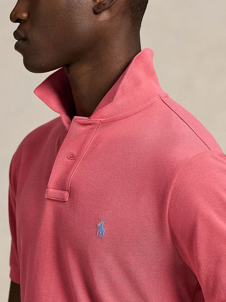 POLO RALPH LAUREN | Poloshirt Coupe Slim Personnalisée | Rose vif