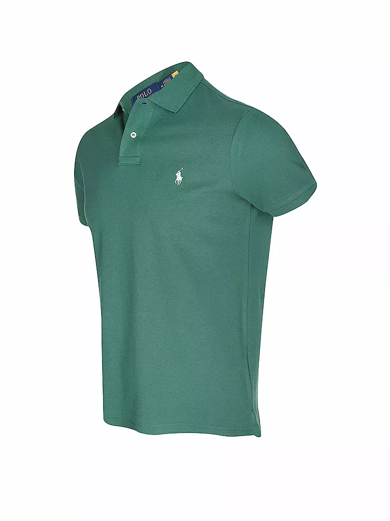 POLO RALPH LAUREN | Poloshirt Coupe Slim Personnalisée | dunkelgrün