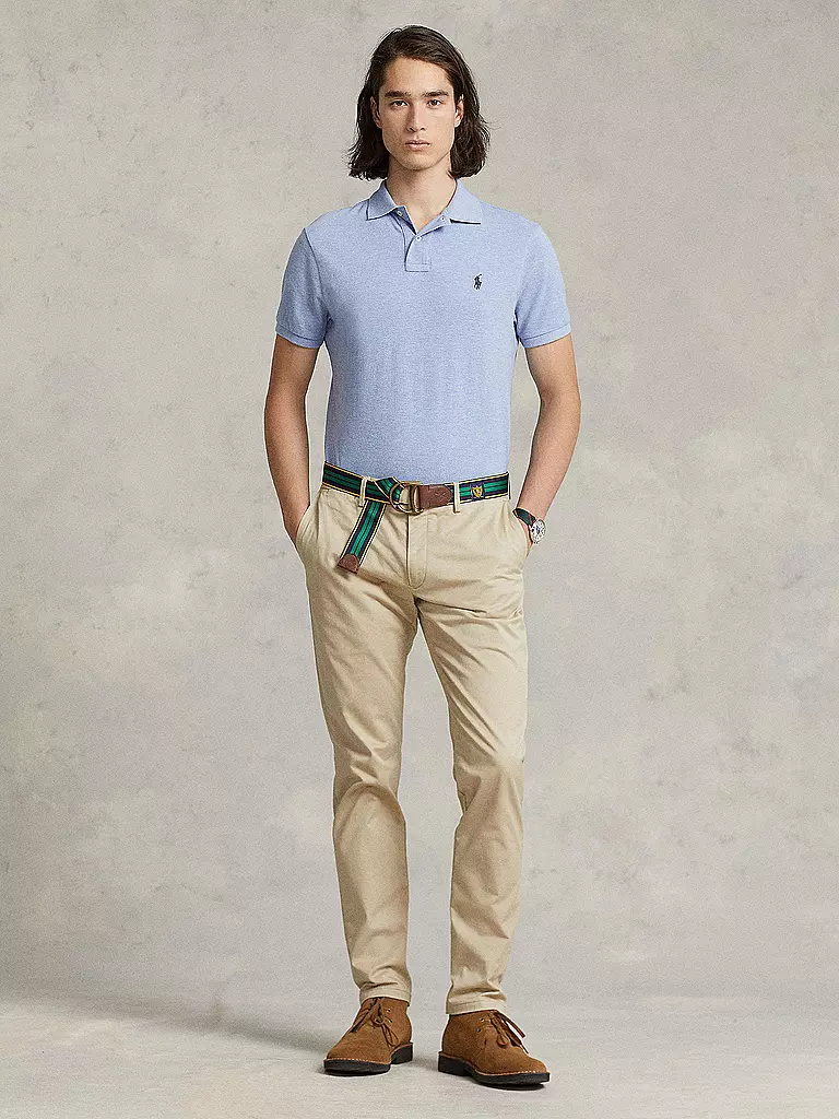 POLO RALPH LAUREN | Poloshirt Coupe Slim | hellblau