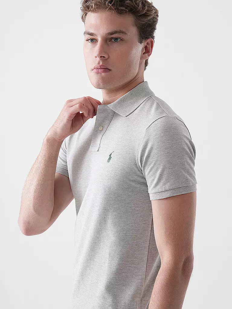 POLO RALPH LAUREN | Poloshirt Coupe Slim | hellgrau