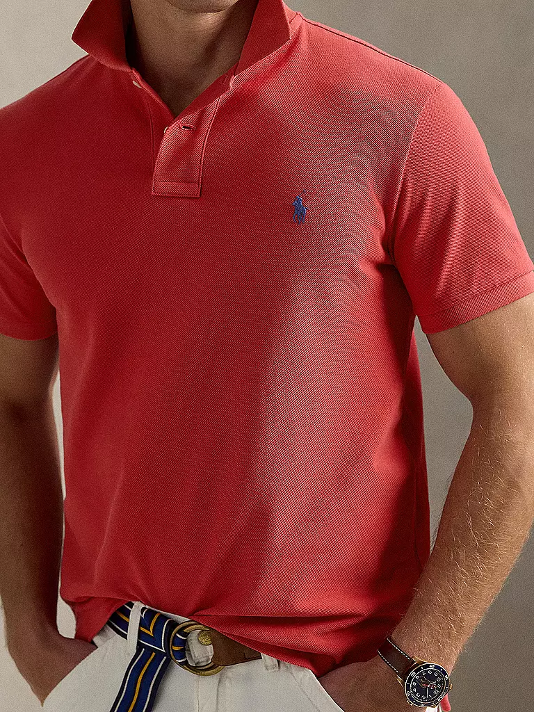 POLO RALPH LAUREN | Poloshirt Coupe Slim | rot