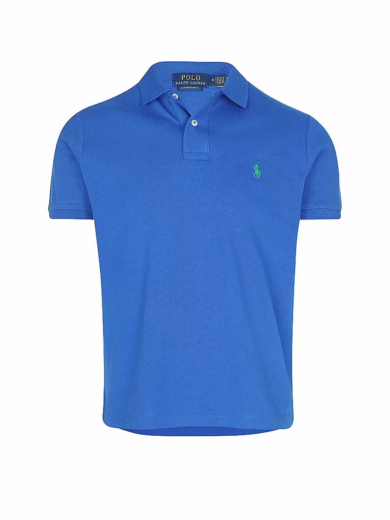 POLO RALPH LAUREN | Poloshirt Custom Fit | Bleu