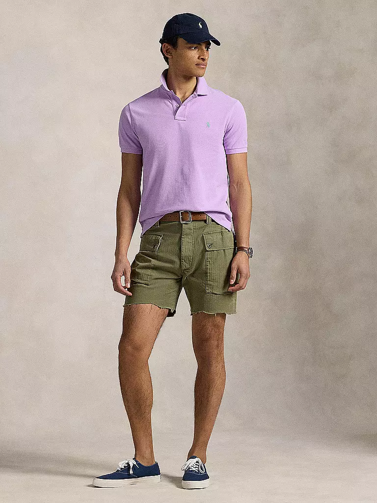 POLO RALPH LAUREN | Poloshirt Custom Fit | Lilas