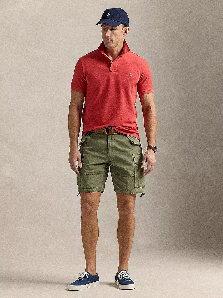 POLO RALPH LAUREN | Poloshirt Custom Fit | Rouge