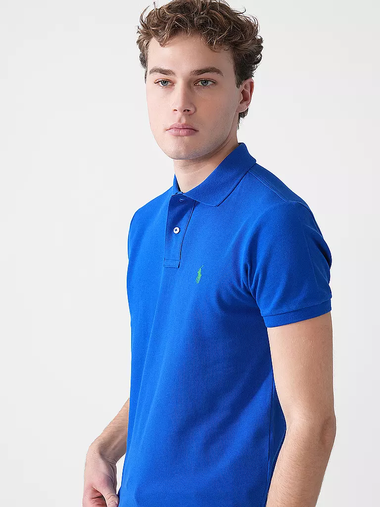 POLO RALPH LAUREN | Poloshirt Custom Fit | Bleu