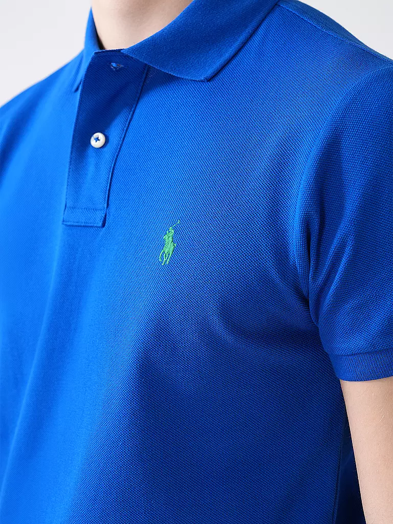 POLO RALPH LAUREN | Poloshirt Custom Fit | Bleu