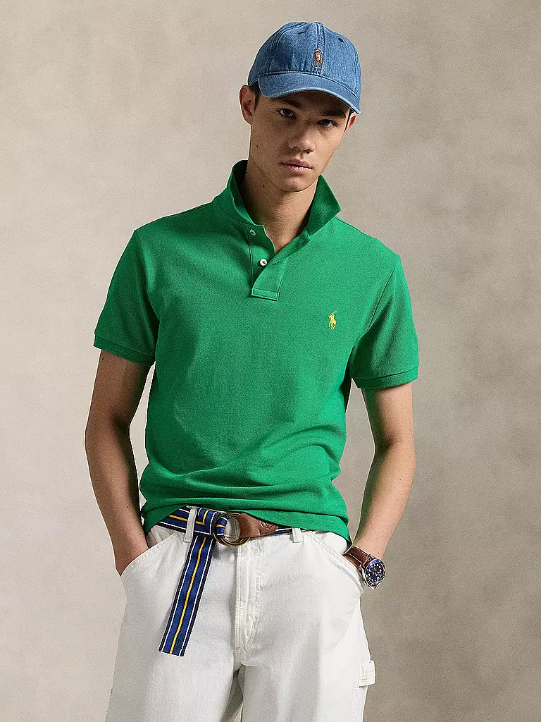 POLO RALPH LAUREN | Poloshirt Custom Fit | Vert