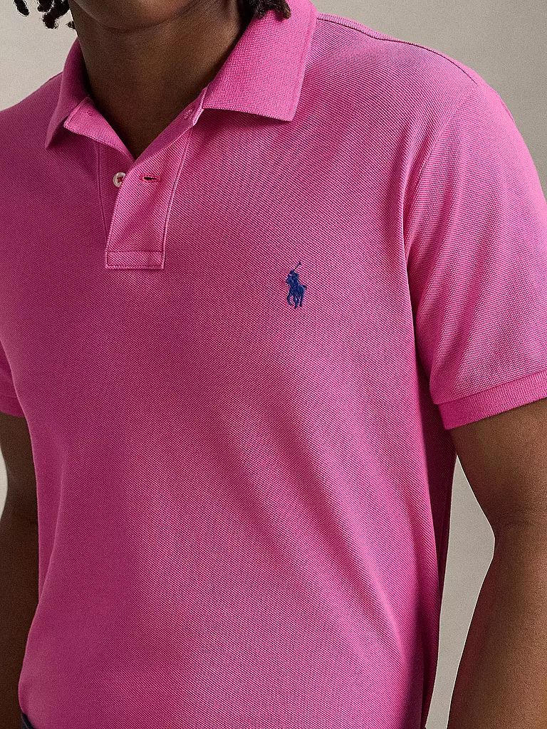 POLO RALPH LAUREN | Poloshirt Custom Fit | Rose vif