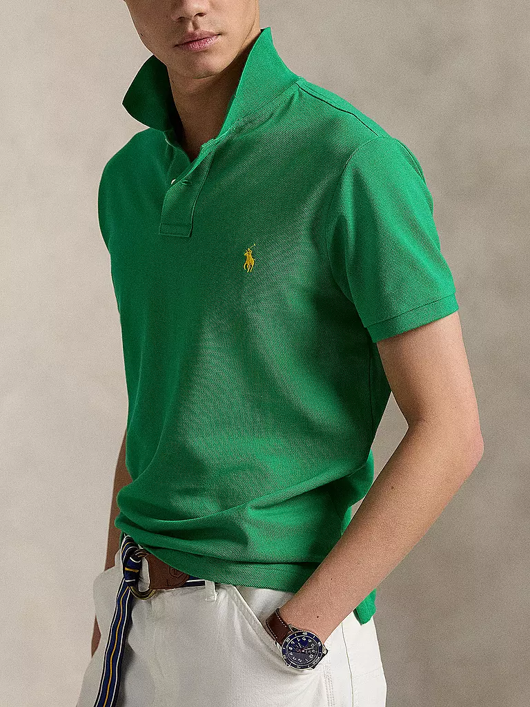 POLO RALPH LAUREN | Poloshirt Custom Fit | Vert
