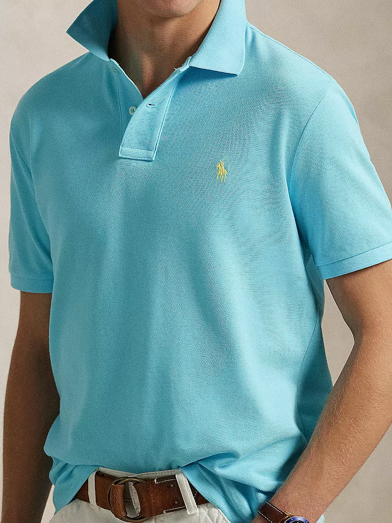 POLO RALPH LAUREN | Poloshirt Custom Fit | Turquoise