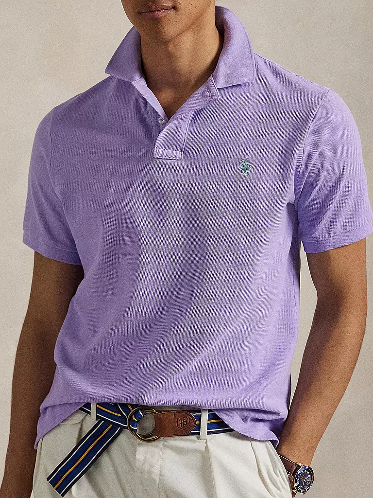 POLO RALPH LAUREN | Poloshirt Custom Fit | Lilas