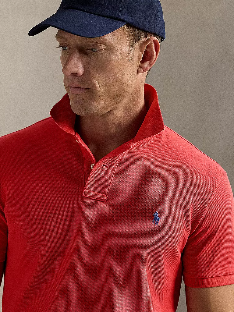 POLO RALPH LAUREN | Poloshirt Custom Fit | Rouge