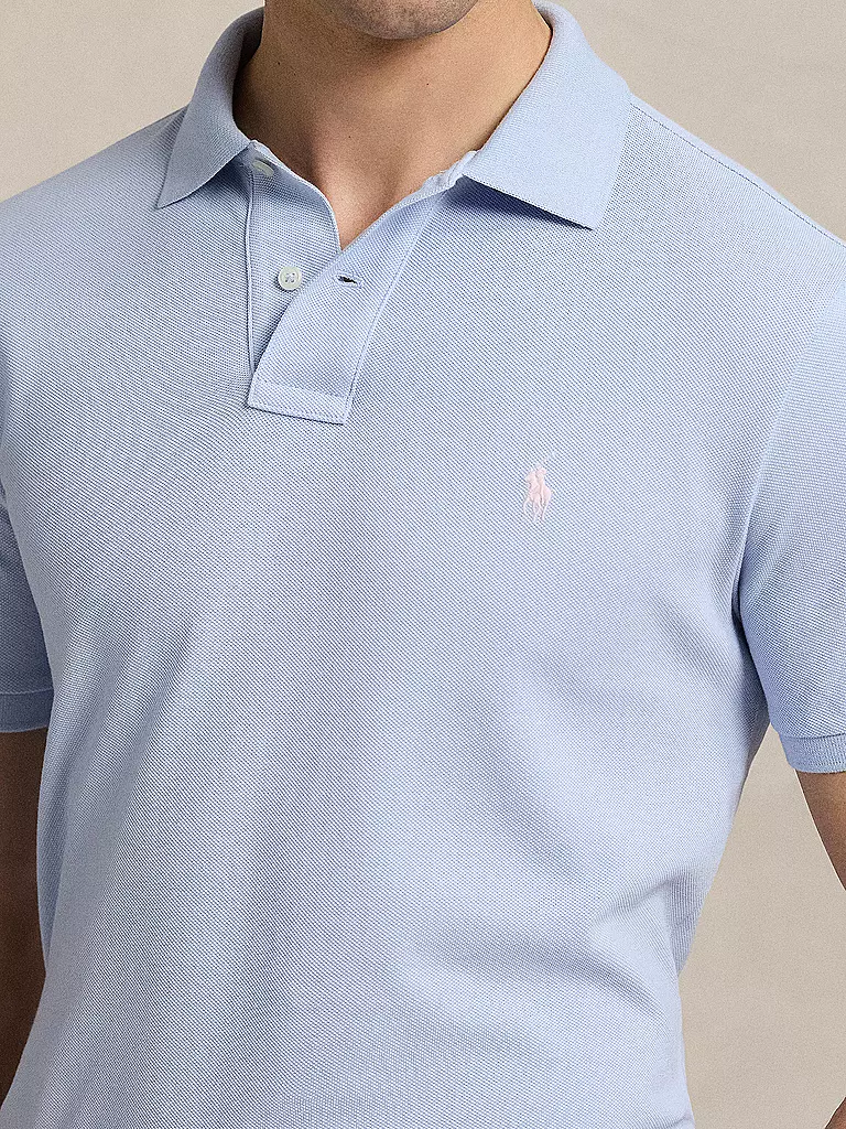 POLO RALPH LAUREN | Poloshirt Custom Fit | Bleu clair