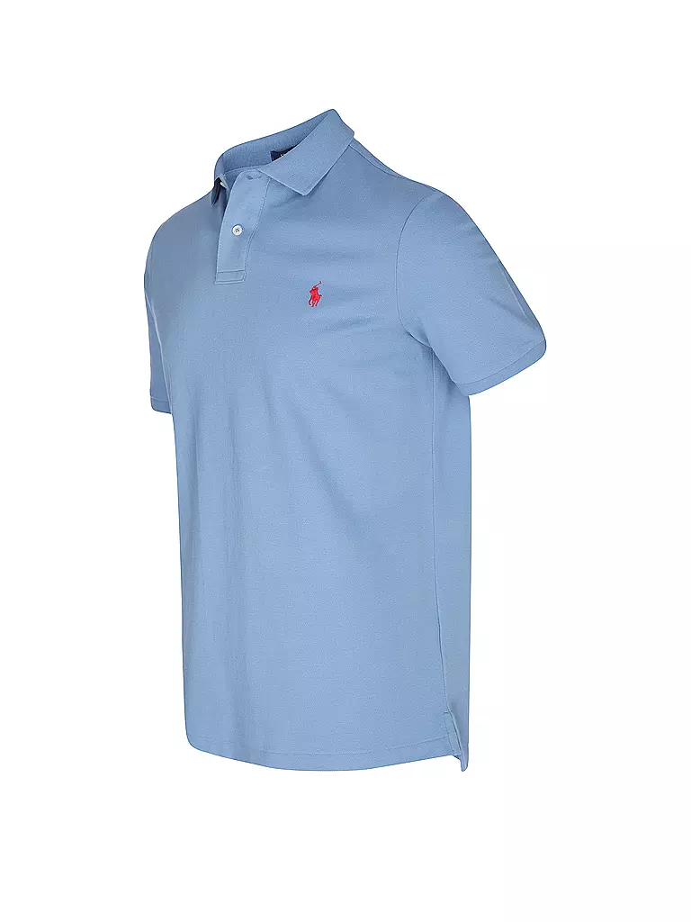 POLO RALPH LAUREN | Poloshirt Custom Fit | Bleu clair