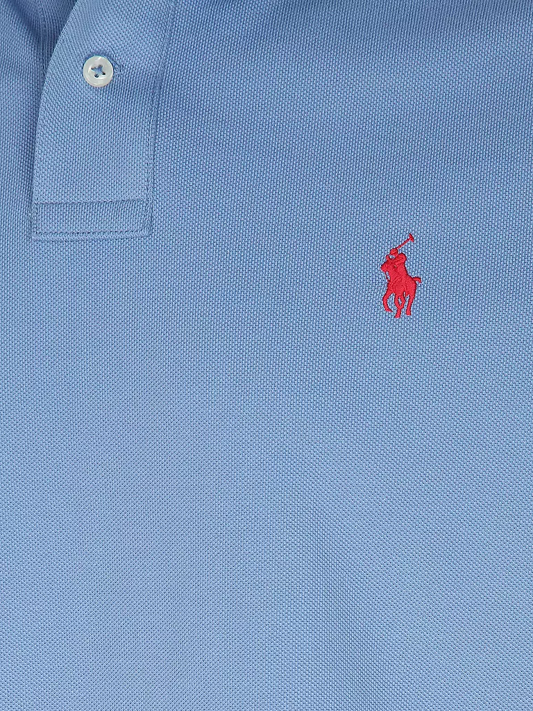 POLO RALPH LAUREN | Poloshirt Custom Fit | Bleu clair