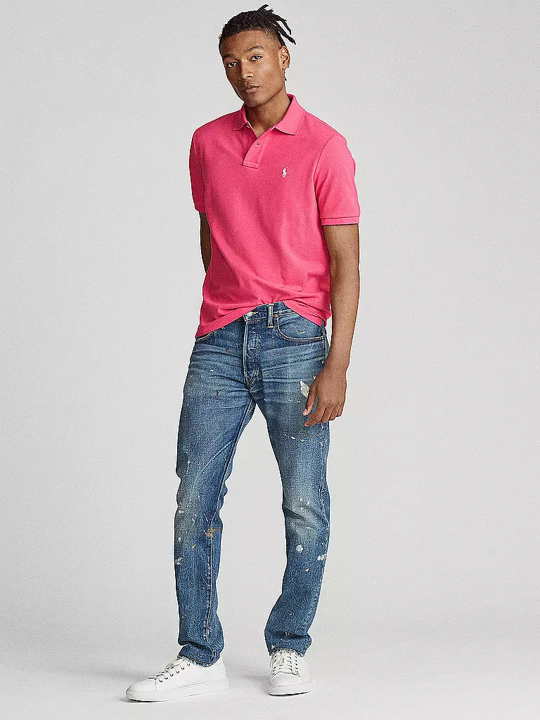 POLO RALPH LAUREN | Poloshirt Custom Slim Fit  | Rose vif