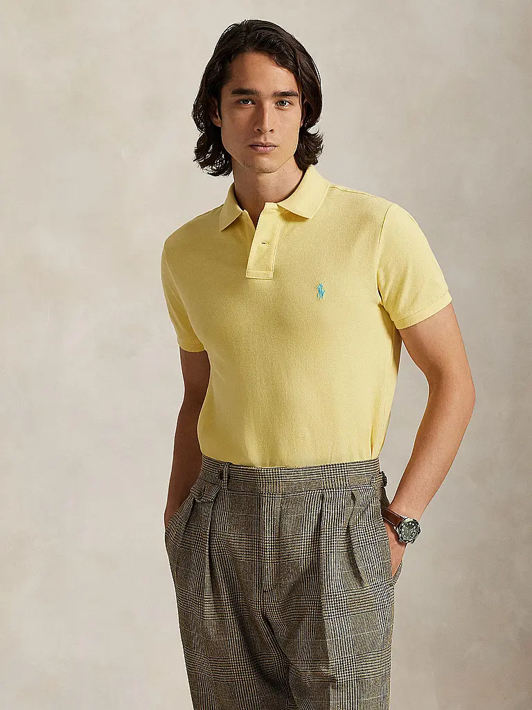 POLO RALPH LAUREN | Poloshirt Custom Slim Fit  | Jaune