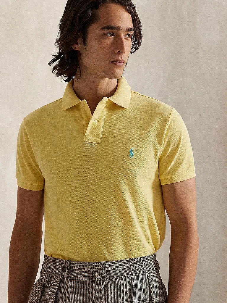 POLO RALPH LAUREN | Poloshirt Custom Slim Fit  | Jaune