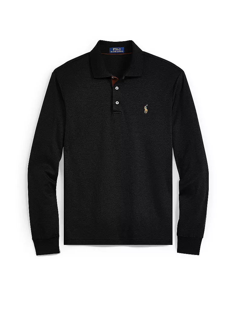 POLO RALPH LAUREN | Poloshirt Custom Slim Fit | Noir