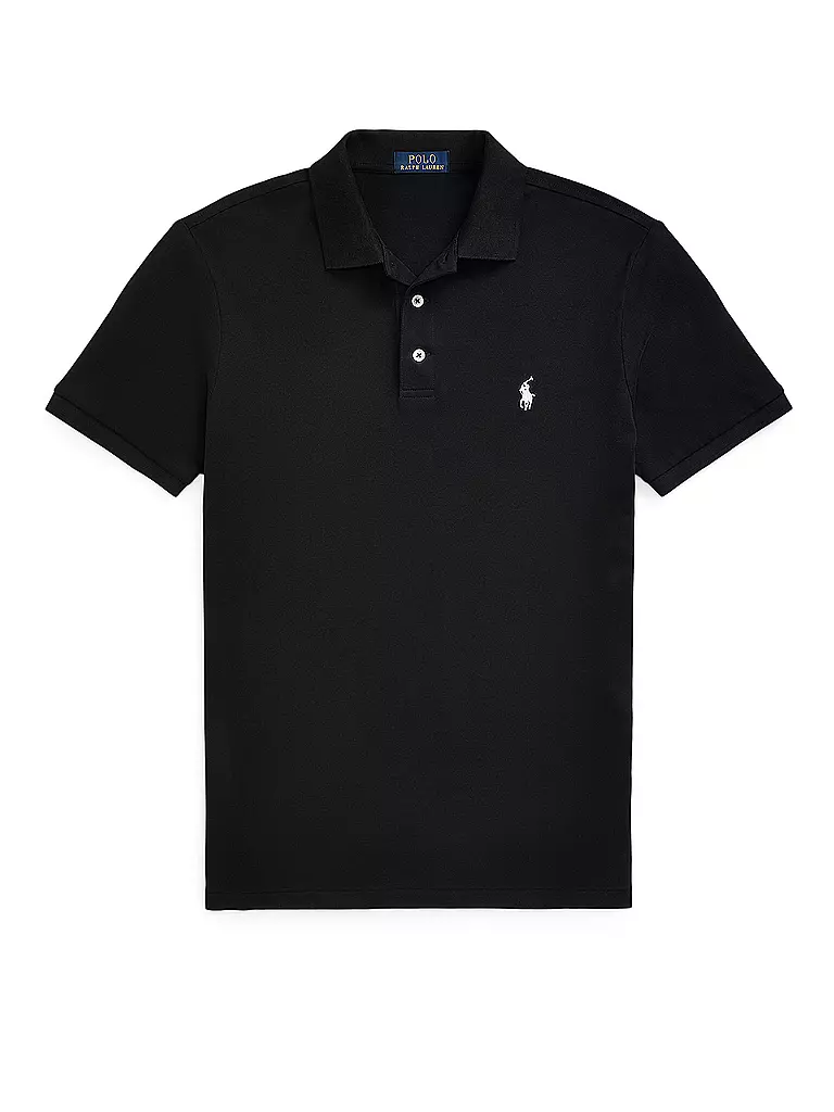 POLO RALPH LAUREN | Poloshirt Custom Slim Fit | Noir