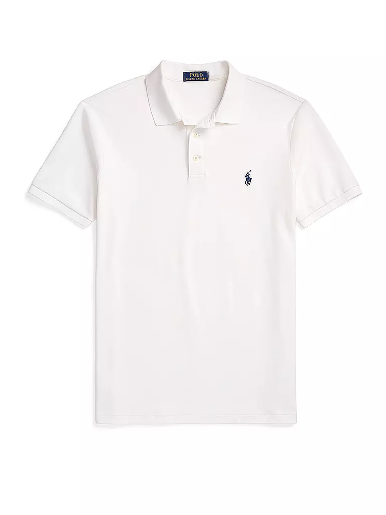 POLO RALPH LAUREN | Poloshirt Custom Slim Fit | Blanc