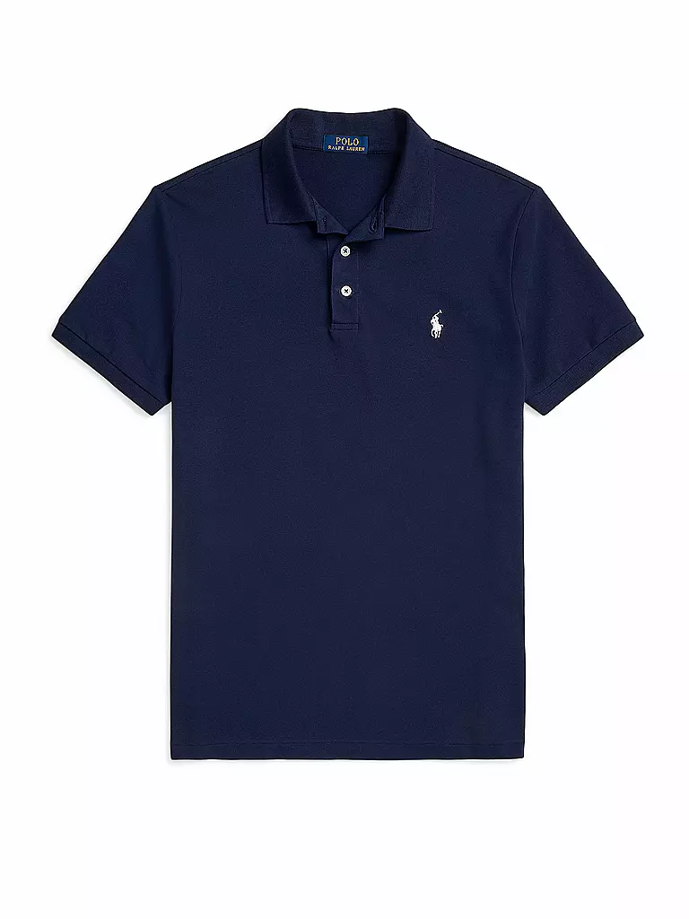 POLO RALPH LAUREN | Poloshirt Custom Slim Fit | Bleu foncé