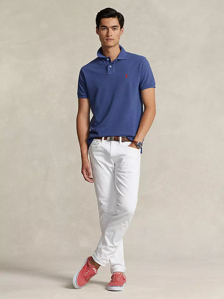 POLO RALPH LAUREN | Poloshirt Custom Slim Fit | Bleu