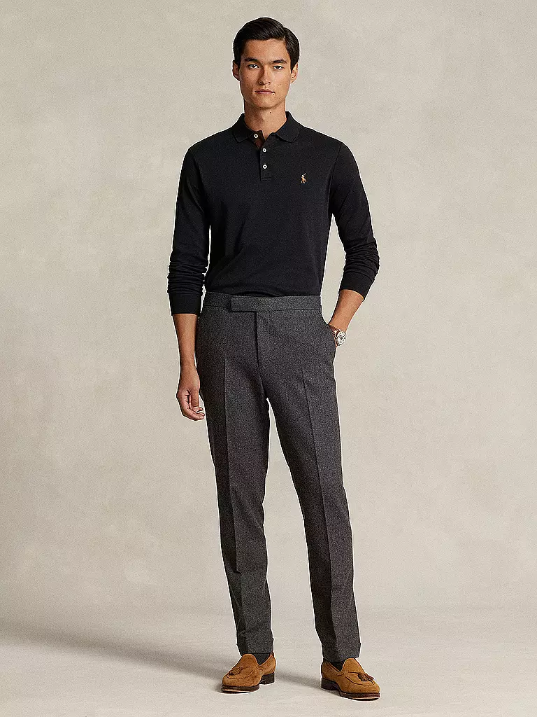 POLO RALPH LAUREN | Poloshirt Custom Slim Fit | Noir