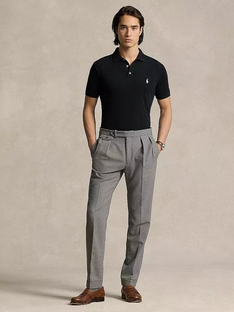 POLO RALPH LAUREN | Poloshirt Custom Slim Fit | Noir