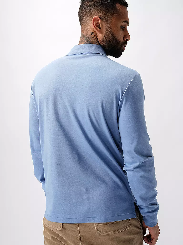 POLO RALPH LAUREN | Poloshirt Custom Slim Fit | Bleu clair