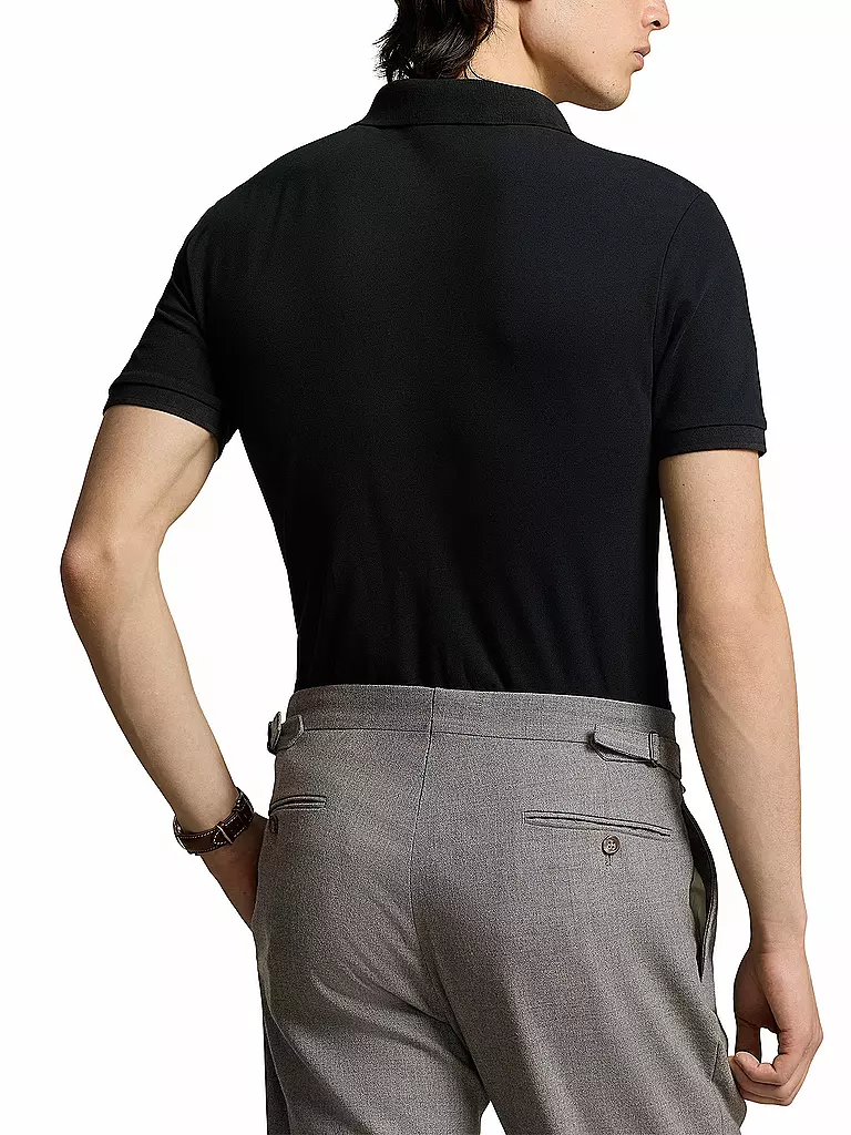 POLO RALPH LAUREN | Poloshirt Custom Slim Fit | Noir