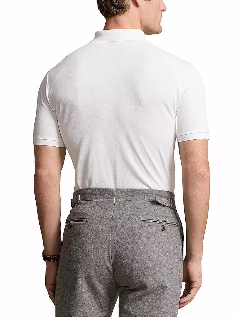 POLO RALPH LAUREN | Poloshirt Custom Slim Fit | Blanc