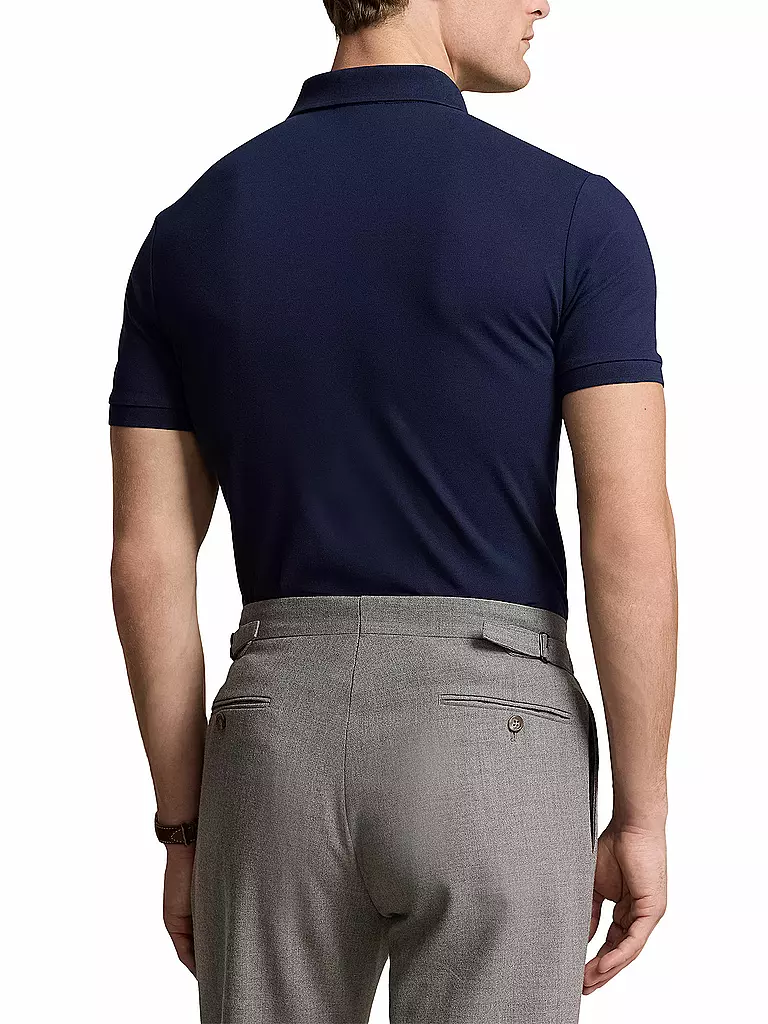 POLO RALPH LAUREN | Poloshirt Custom Slim Fit | Bleu foncé