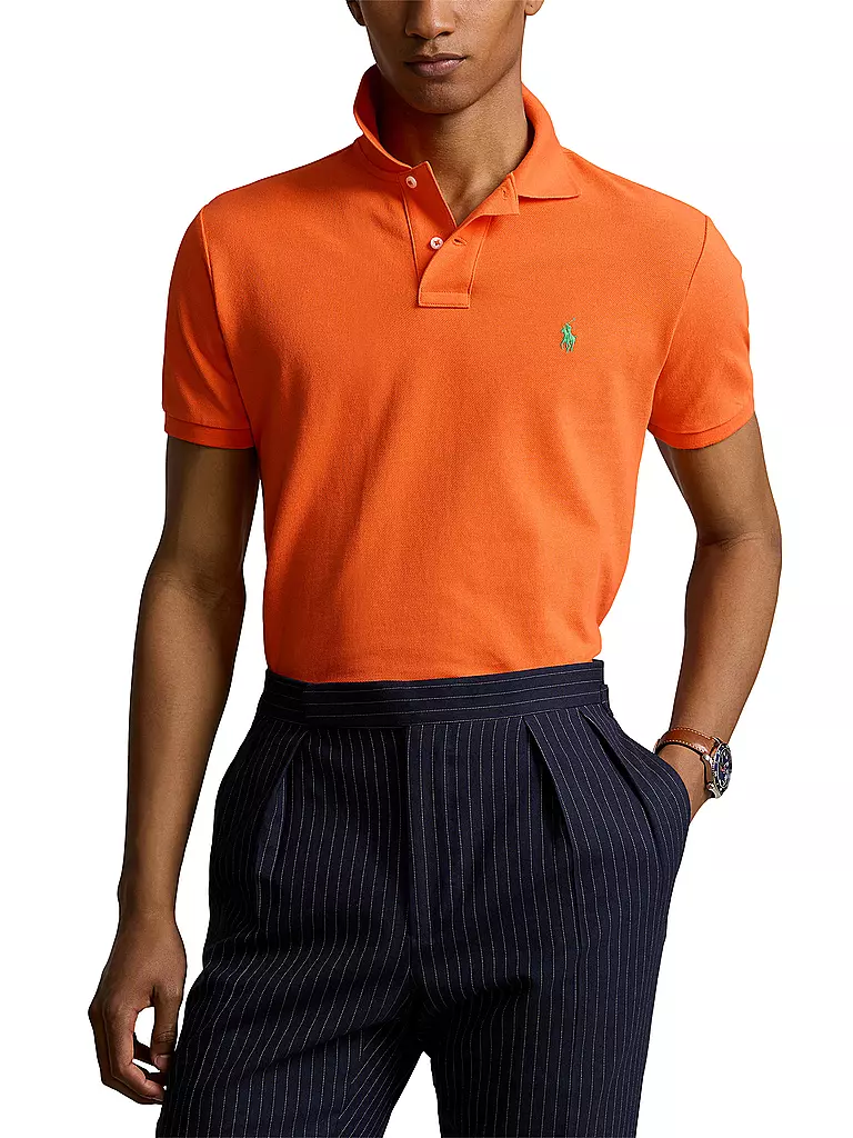 POLO RALPH LAUREN | Poloshirt Custom Slim Fit | orange