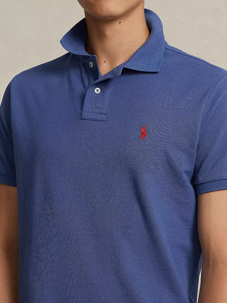 POLO RALPH LAUREN | Poloshirt Custom Slim Fit | Bleu