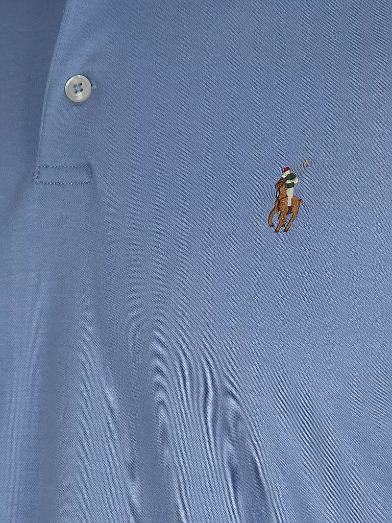 POLO RALPH LAUREN | Poloshirt Custom Slim Fit | Bleu clair