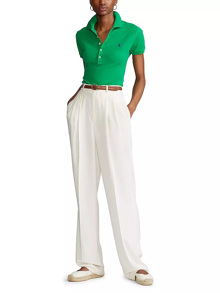 POLO RALPH LAUREN | Poloshirt Slim Fit JULIE | grün
