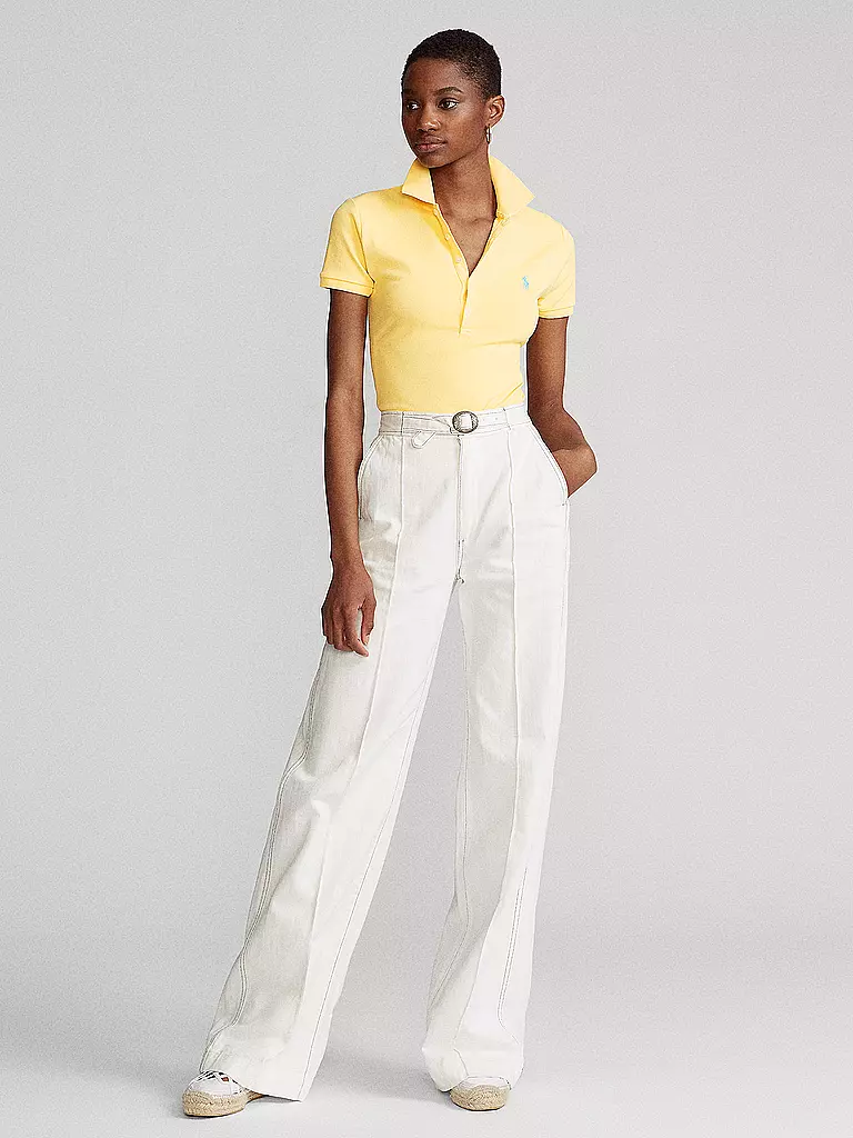 POLO RALPH LAUREN | Poloshirt Slim Fit JULIE | Jaune