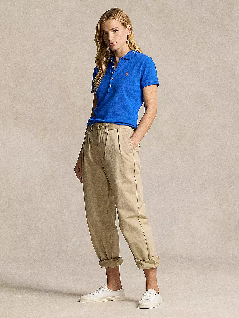 POLO RALPH LAUREN | Poloshirt Slim Fit JULIE | Bleu