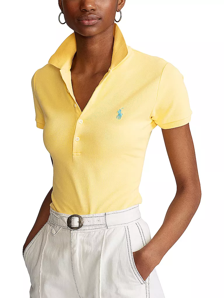 POLO RALPH LAUREN | Poloshirt Slim Fit JULIE | Jaune
