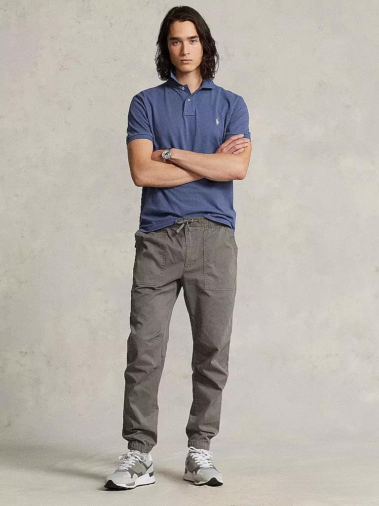 POLO RALPH LAUREN | Poloshirt Slim Fit | Bleu foncé