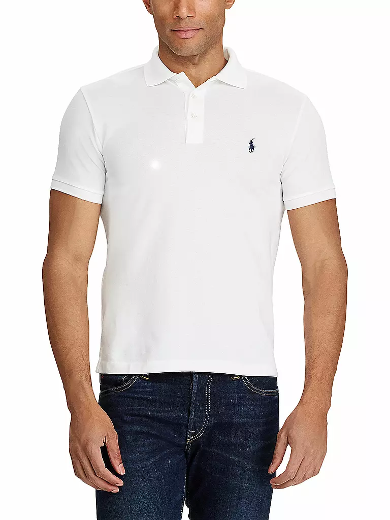 POLO RALPH LAUREN | Poloshirt Slim Fit | Blanc