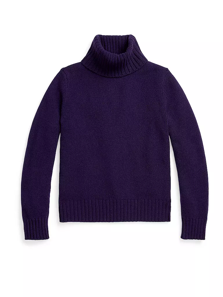 POLO RALPH LAUREN | Pull à col roulé coupe oversize | lila