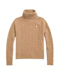 POLO RALPH LAUREN | Pull à col roulé | Camel