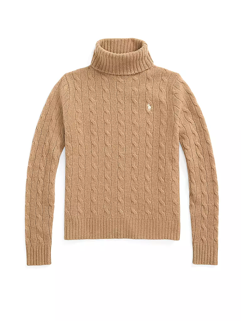 POLO RALPH LAUREN | Pull à col roulé | Camel